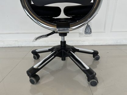 เก้าอี้สำนักงาน เพื่อสุขภาพ เบาะผ้าตาข่ายสีดำ แบรนด์ HARA CHAIR รุ่น NIETZSCHE v7