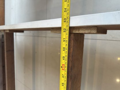 เตียงไม้สัก สไตล์วิเทจ ขนาด 4.5 ฟุต