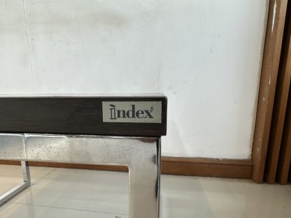 โต๊ะกลาง แบรนด์ INDEX ท็อปไม้ MDF สีน้ำตาล