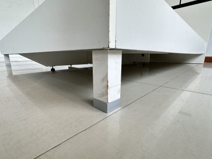 เตียง ขนาด 6 ฟุต แบรนด์ INDEX โครงไม้ MDf สีขาว