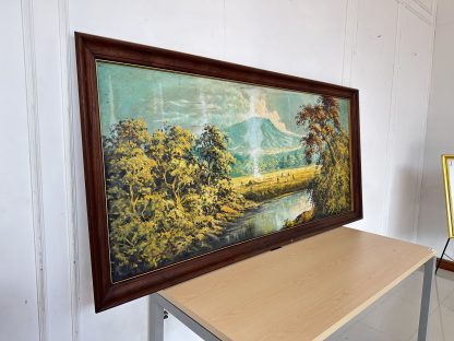 ของตกแต่ง กรอบรูปติดผนัง ภาพวาดวิวทิวทัศน์ธรรมชาติ