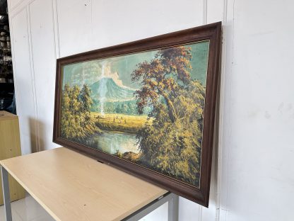 ของตกแต่ง กรอบรูปติดผนัง ภาพวาดวิวทิวทัศน์ธรรมชาติ