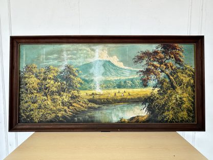 ของตกแต่ง กรอบรูปติดผนัง ภาพวาดวิวทิวทัศน์ธรรมชาติ