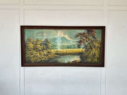 ของตกแต่ง กรอบรูปติดผนัง ภาพวาดวิวทิวทัศน์ธรรมชาติ