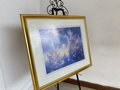 ของตกแต่ง กรอบรูป ภาพพิมพ์ พุทธศิล ผลงาน อาจารย์ เฉลิมชัย โฆษิตพิพัฒน์