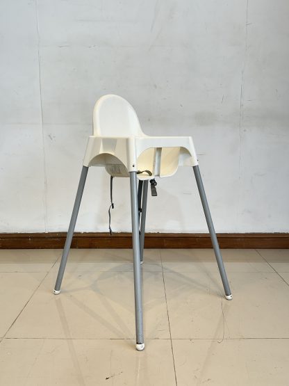 เก้าอี้เด็ก แบรนด์ IKEA รุ่น ANTILOP ขาเหล็กสีเทา