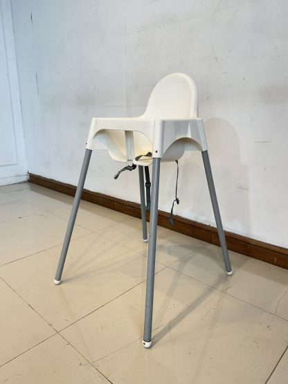 เก้าอี้เด็ก แบรนด์ IKEA รุ่น ANTILOP ขาเหล็กสีเทา