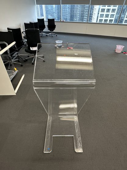 โพเดียม วัสดุอะคริลิค