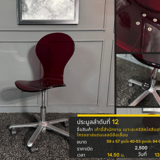 12 เก้าอี้สำนักงาน อะคริล…