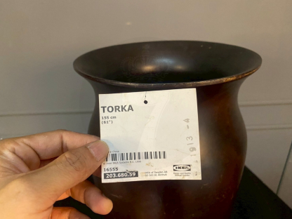 43 แจกันไม้พร้อมกิ่งไม้ประดับ แบรนด์ IKEA