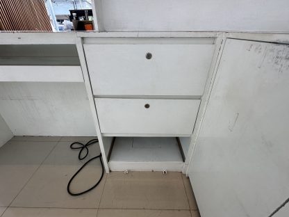 เคาน์เตอร์ ทรงแอล 2 บานเปิด 2 ลิ้นชัก