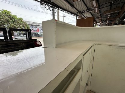 เคาน์เตอร์ ทรงแอล 2 บานเปิด 2 ลิ้นชัก