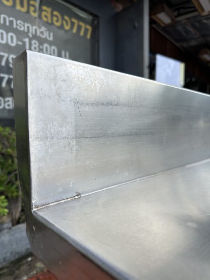 โต๊ะเตรียมสแตนเลสเกรด 304 มีชั้นวางด้านล่างขาปรับระดับได้ (ขนาดกว้าง 60 CM.)