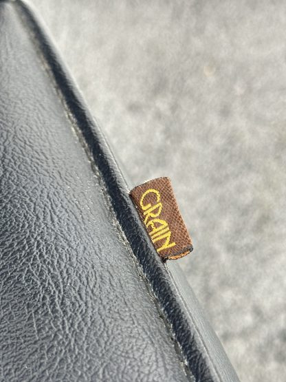 เก้าอี้สำนักงาน แบรนด์ GRAIN เบาะหุ้มหนัง PU สีดำ
