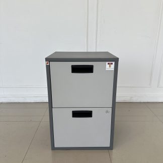 ตู้เหล็ก 2 ลิ้นชัก สีเทา… ตู้เหล็ก 2 ลิ้นชัก สีเทา…