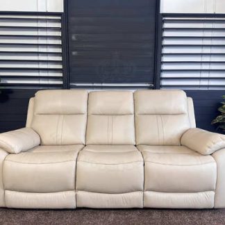 โซฟา 2-3 ที่นั่ง เบาะผ้าลินินสีเทา พนักพิงดึงดุม