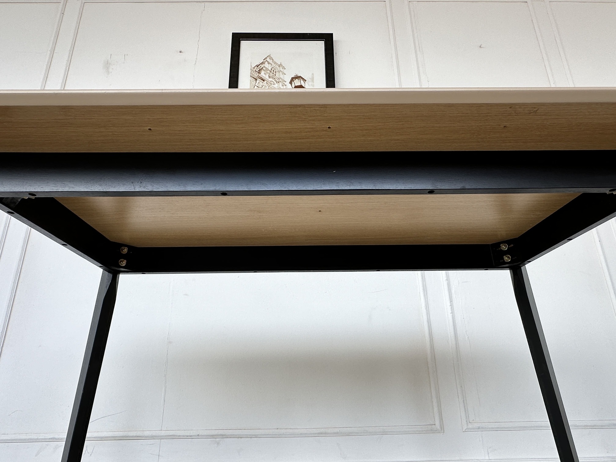 ชุดโต๊ะทานอาหาร 4 ที่นั่ง ท็อปไม้ MDF สีบีช ชุดโต๊ะทานอาหาร 4 ที่นั่ง ท็อปไม้ MDF สีบีช