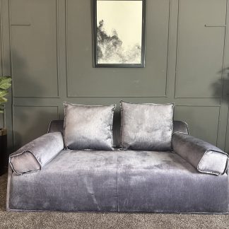 โซฟา 2 ที่นั่ง เบาะผ้ากำม… โซฟา 2 ที่นั่ง เบาะผ้ากำม…