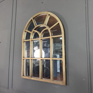 บานกระจกตกแต่ง โครงไม้จริ…