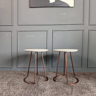 โต๊ะข้าง ท็อปไม้ MDF กลม … โต๊ะข้าง ท็อปไม้ MDF กลม …