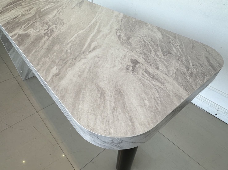 ชุดโต๊ะทานอาหาร 2 ที่นั่ง ท็อปไม้ MDF ปิดผิวลายหินอ่อนสีขาว ขาเหล็กสีดำ พร้อมเก้าอี้ ชุดโต๊ะทานอาหาร 2 ที่นั่ง ท็อปไม้ MDF ปิดผิวลายหินอ่อนสีขาว ขาเหล็กสีดำ พร้อมเก้าอี้