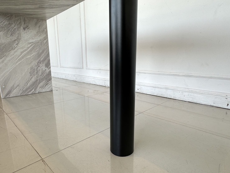 ชุดโต๊ะทานอาหาร 2 ที่นั่ง ท็อปไม้ MDF ปิดผิวลายหินอ่อนสีขาว ขาเหล็กสีดำ พร้อมเก้าอี้ ชุดโต๊ะทานอาหาร 2 ที่นั่ง ท็อปไม้ MDF ปิดผิวลายหินอ่อนสีขาว ขาเหล็กสีดำ พร้อมเก้าอี้