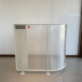 ฉากกั้น โครงขาเหล็ก ติดแผ… ฉากกั้น โครงขาเหล็ก ติดแผ…