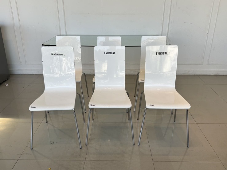 ชุดโต๊ะทานอาหาร 6 ที่นั่ง แบรนด์ INDEX ชุดโต๊ะทานอาหาร 6 ที่นั่ง แบรนด์ INDEX