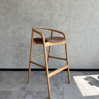 เก้าอี้บาร์ เบาะหนัง PU ส…