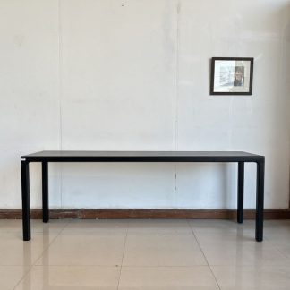 โต๊ะคอนโซล โครงไม้จริงสีด…