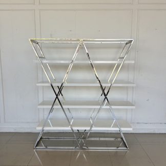 ชั้นโชว์ โครงสแตนเลส ดีไซ…