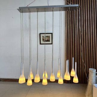 โคมไฟแขวน โคมแก้วทรงแชมเป…