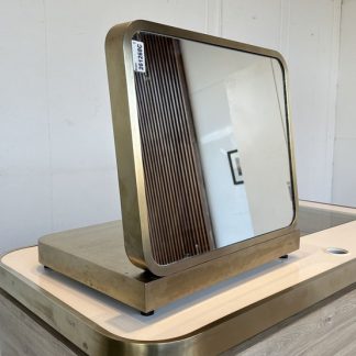 บานกระจกเงา โครงสแตนเลสสี…