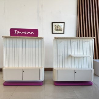 ชั้นโชว์ 2 บานเปิด โครงไม…