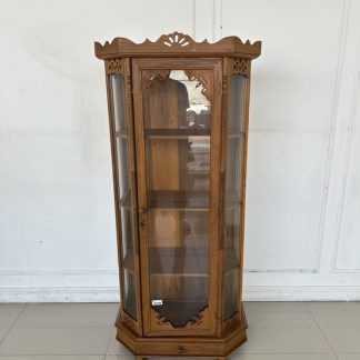 ตู้โชว์ไม้สัก (ใบใหญ่) สไ… ตู้โชว์ไม้สัก (ใบใหญ่) สไ…