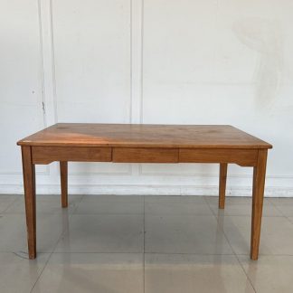 โต๊ะทำงานไม้สัก 1 ลิ้นชัก…