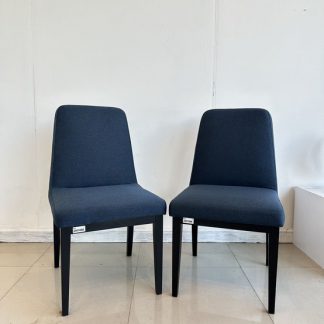 เก้าอี้ เบาะผ้าสีกรมท่า โ…