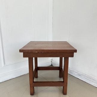 โต๊ะข้าง โครงไม้สัก สีน้ำ…