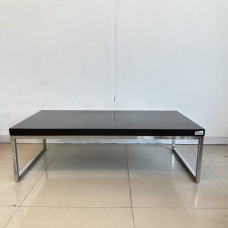 โต๊ะกลาง ท็อปไม้ MDF สีดำ…