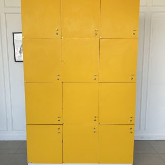 ตู้ล็อคเกอร์ 12 บานเปิดสี…