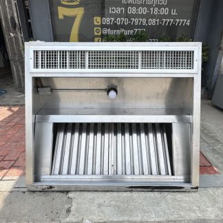 รถเข็นใส่เตาปิ้งย่างสแตนเลส เกรด 304 ทรงกลม ล้อเลื่อน