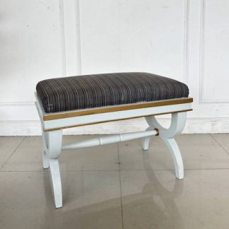 สตูล สไตล์วินเทจ เบาะผ้าล…