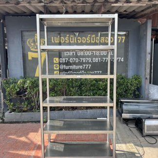 ชั้นวางสแตนเลส เกรด 304 6…