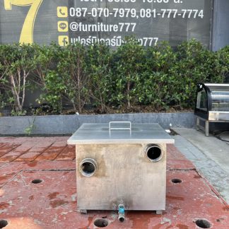 ถังดักไขมันสแตนเลส พร้อมฝ…