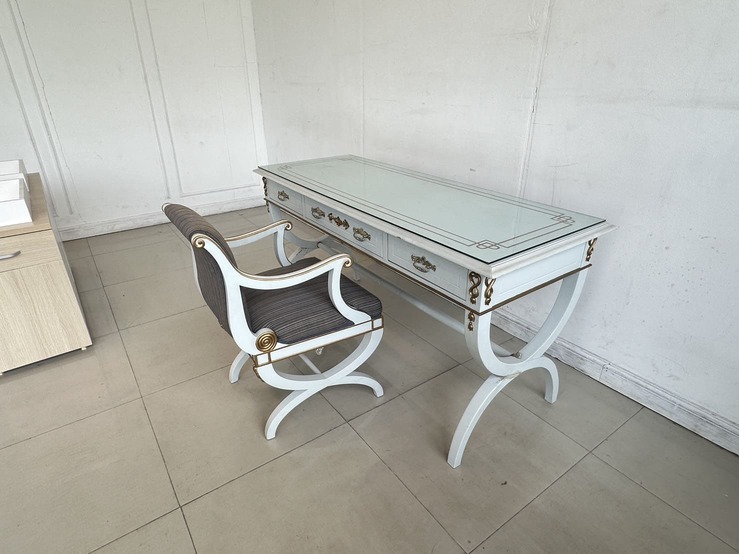 ชุดโต๊ะทำงาน สไตล์หลุยส์ ชุดโต๊ะทำงาน สไตล์หลุยส์