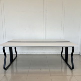 โต๊ะประชุม ขนาด (221*81*76) ท็อปไม้ MDF