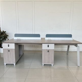 โต๊ะทำงานกลุ่ม 4 ที่นั่ง แบรนด์ BC FURNITURE