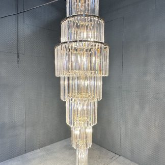 โคมไฟแขวน โคมไฟเหล็กสีดำ ก้านติดแผ่นไม้สนทรงกลม