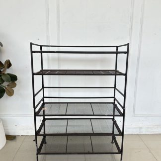 ชั้นวาง 5 ชั้น พื้นชั้นเหล็กตาข่าย