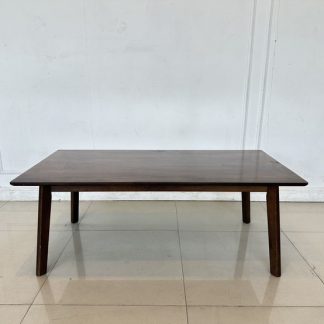 โต๊ะคอฟฟี่เทเบิ้ล ท็อปทรงกลม โครงเหล็ก ขาทรงกรวย